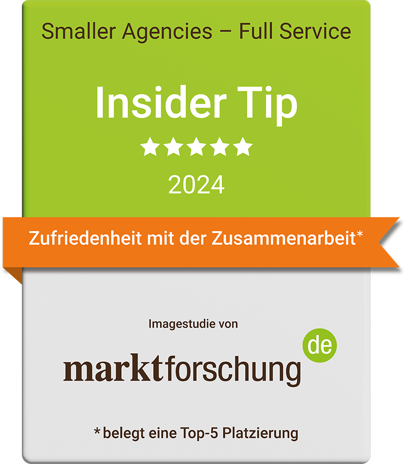 marktforschung.de  Zufriedenheit mit der Zusammenarbeit